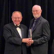 DeMello Award from McEwen to Luke